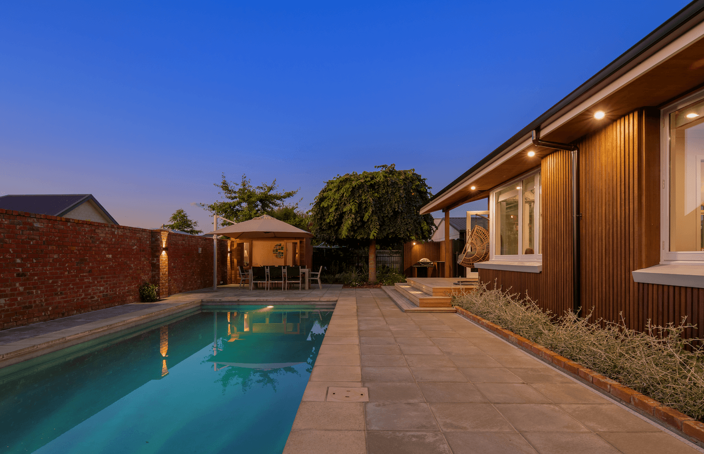 The renovation included a revamp of the ageing pool.
