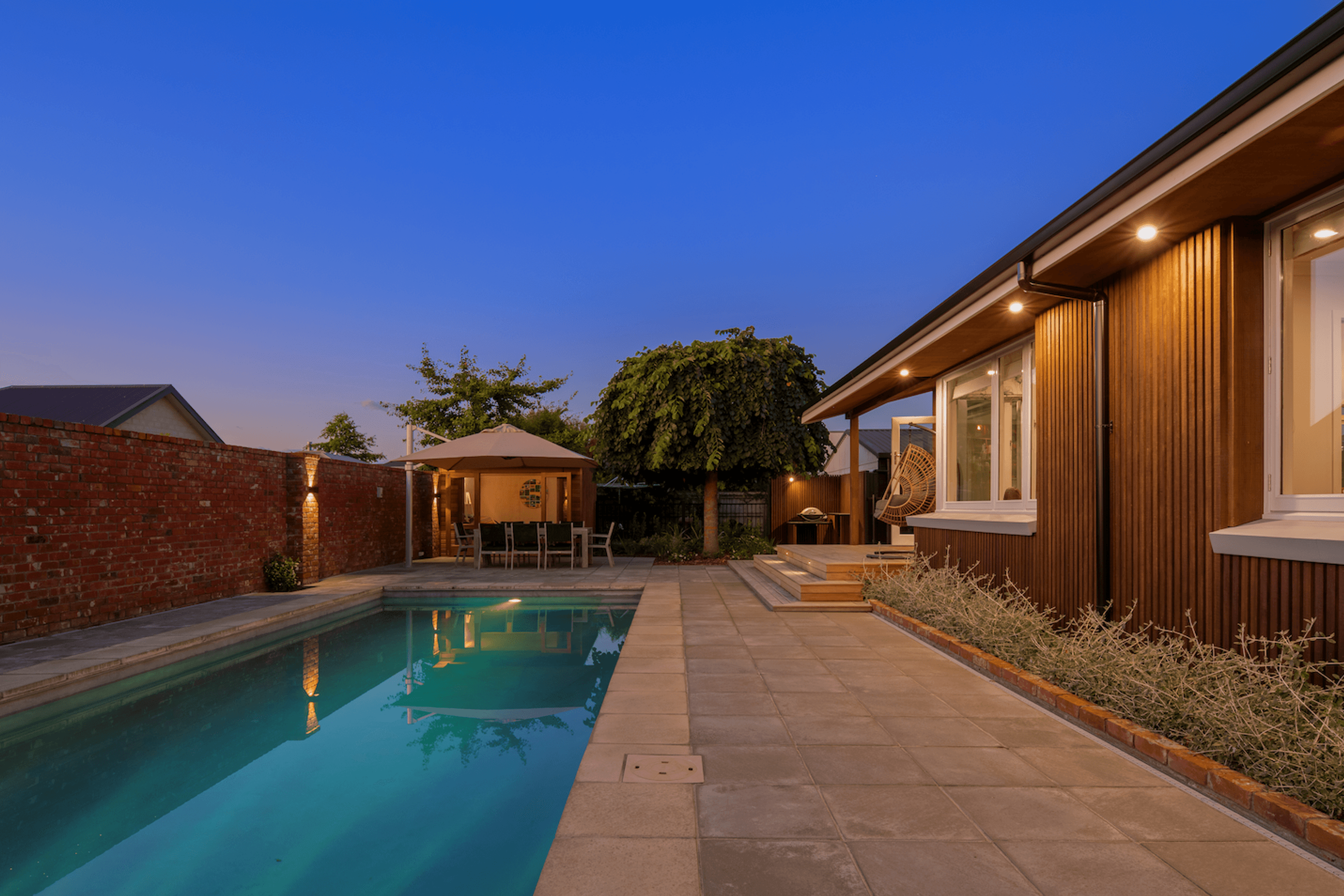 The renovation included a revamp of the ageing pool.