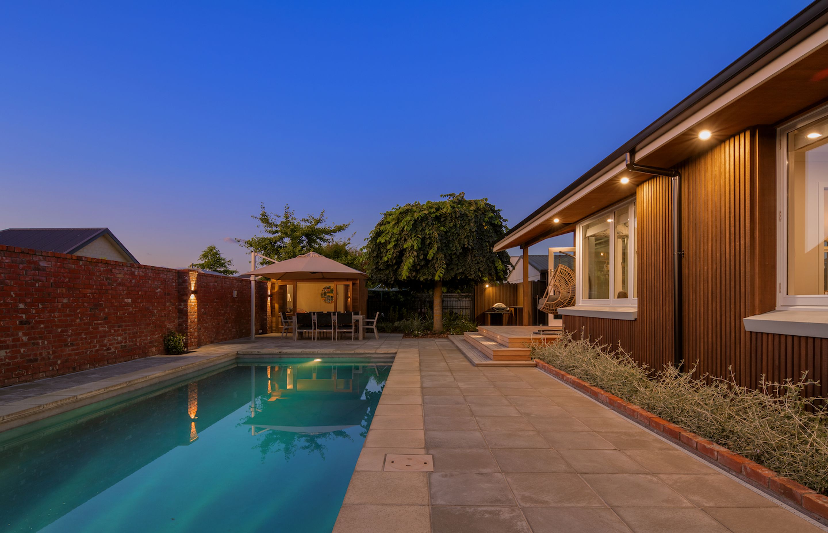 The renovation included a revamp of the ageing pool.