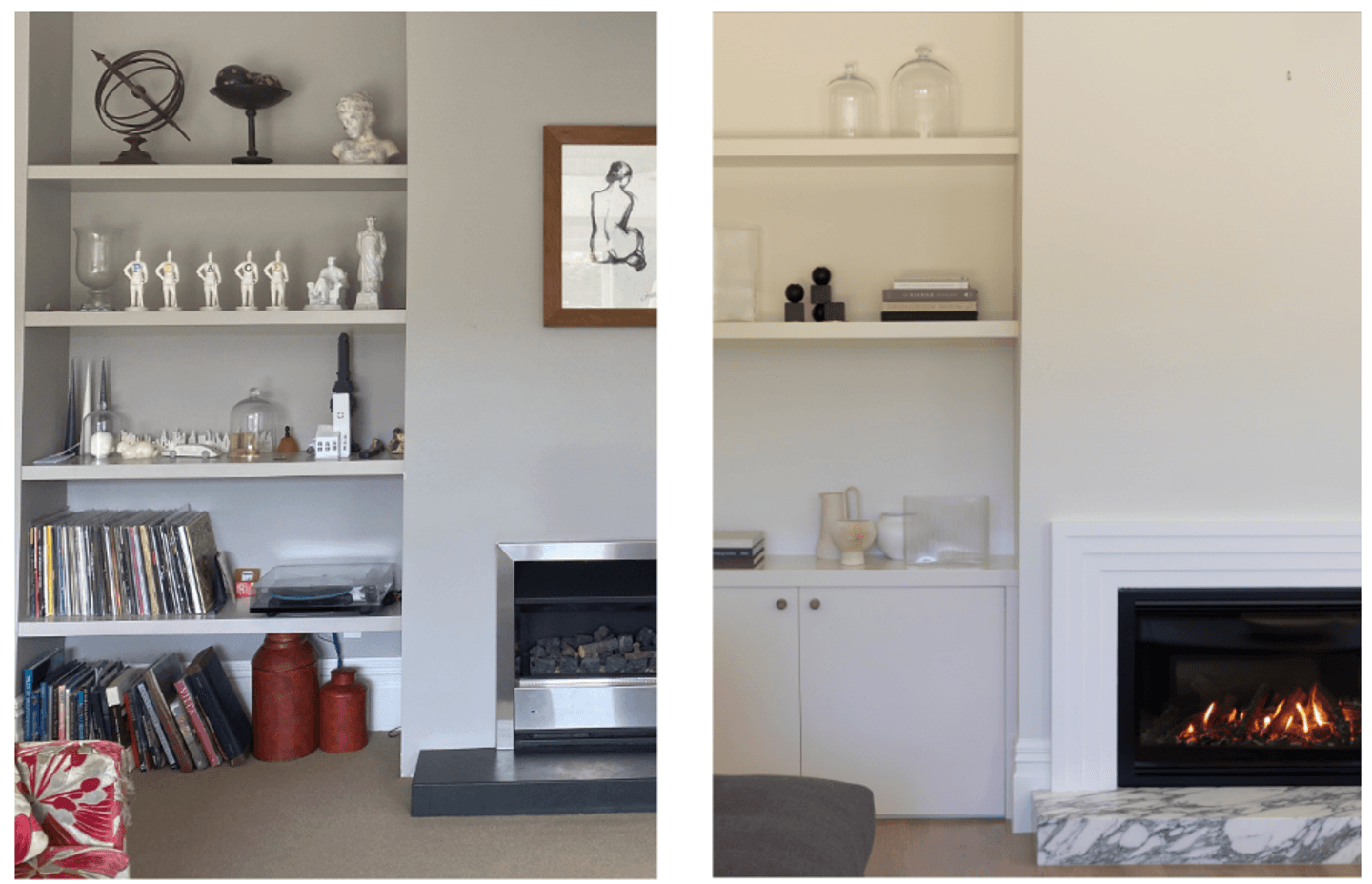 Great fit for replacing open wood or gas fireplaces