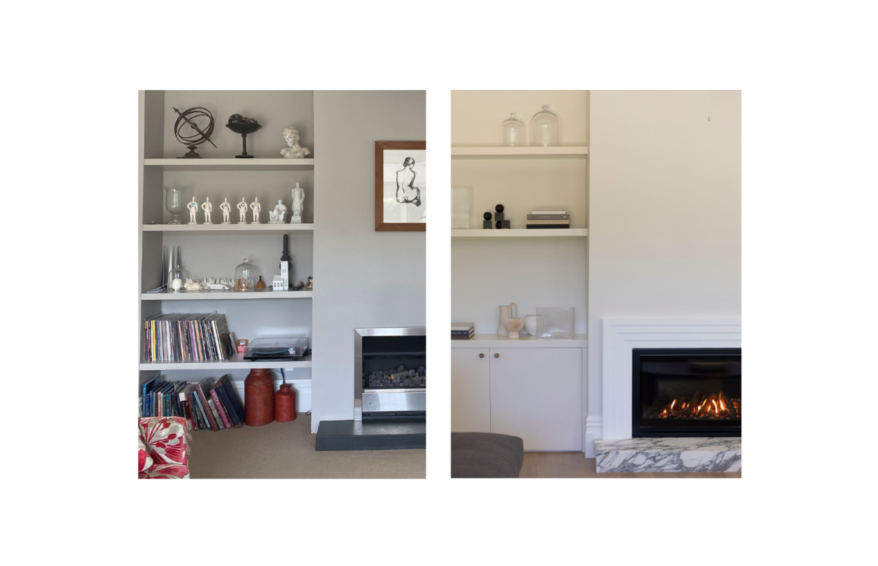 Great fit for replacing open wood or gas fireplaces