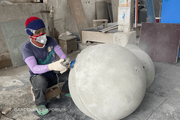 Behind the Scenes: Custom Sphere Fountain
