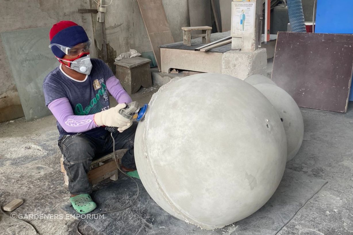 Behind the Scenes: Custom Sphere Fountain