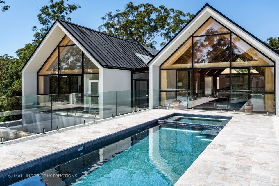 Silver Ash Premium Travertine Tumbled | Mallinger Constructions | Crystal Pools