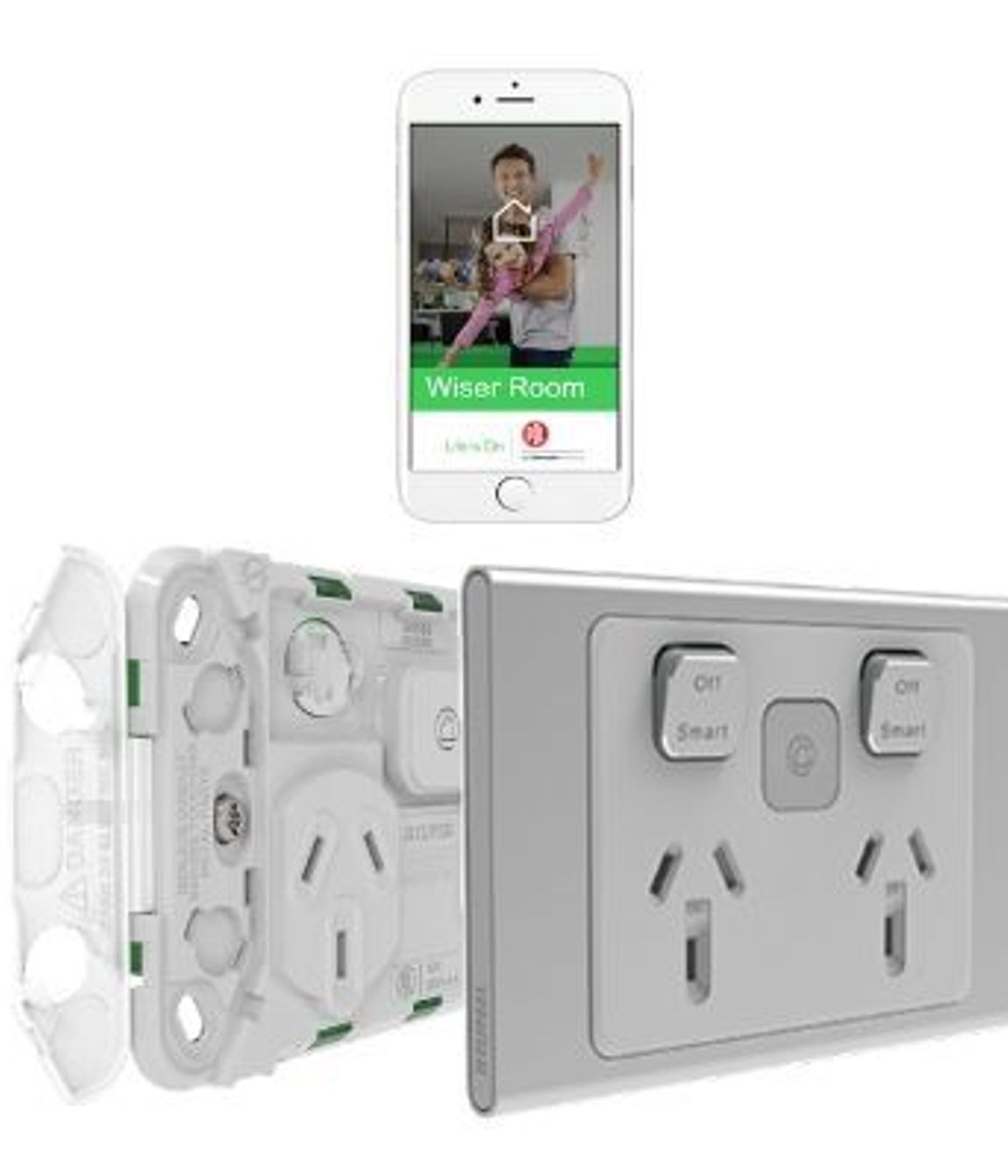 Wiser Iconic Connected Socket