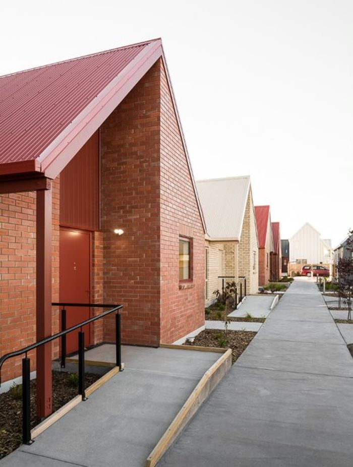 2020 Dulux Colour Awards New Zealand Grand Prix Winner: Social Housing Development Rangiora by Rohan Collett Architects, New Zealand