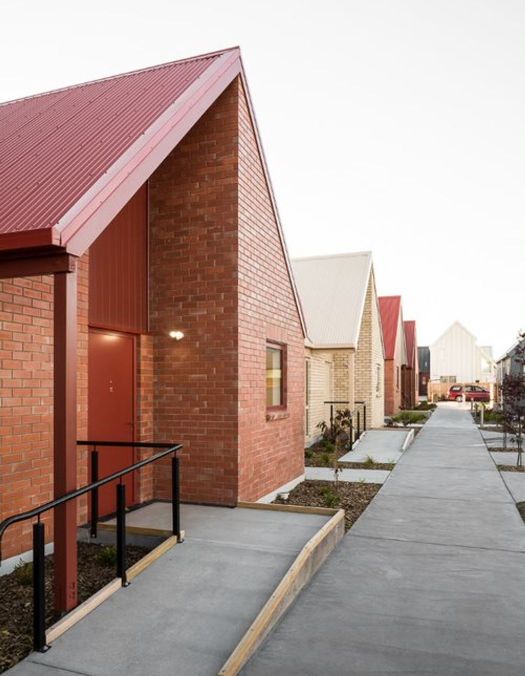 2020 Dulux Colour Awards New Zealand Grand Prix Winner: Social Housing Development Rangiora by Rohan Collett Architects, New Zealand