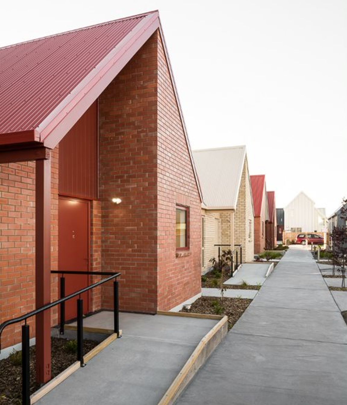 2020 Dulux Colour Awards New Zealand Grand Prix Winner: Social Housing Development Rangiora by Rohan Collett Architects, New Zealand