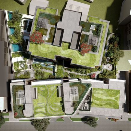Going Green: the benchmark in apartment landscape design