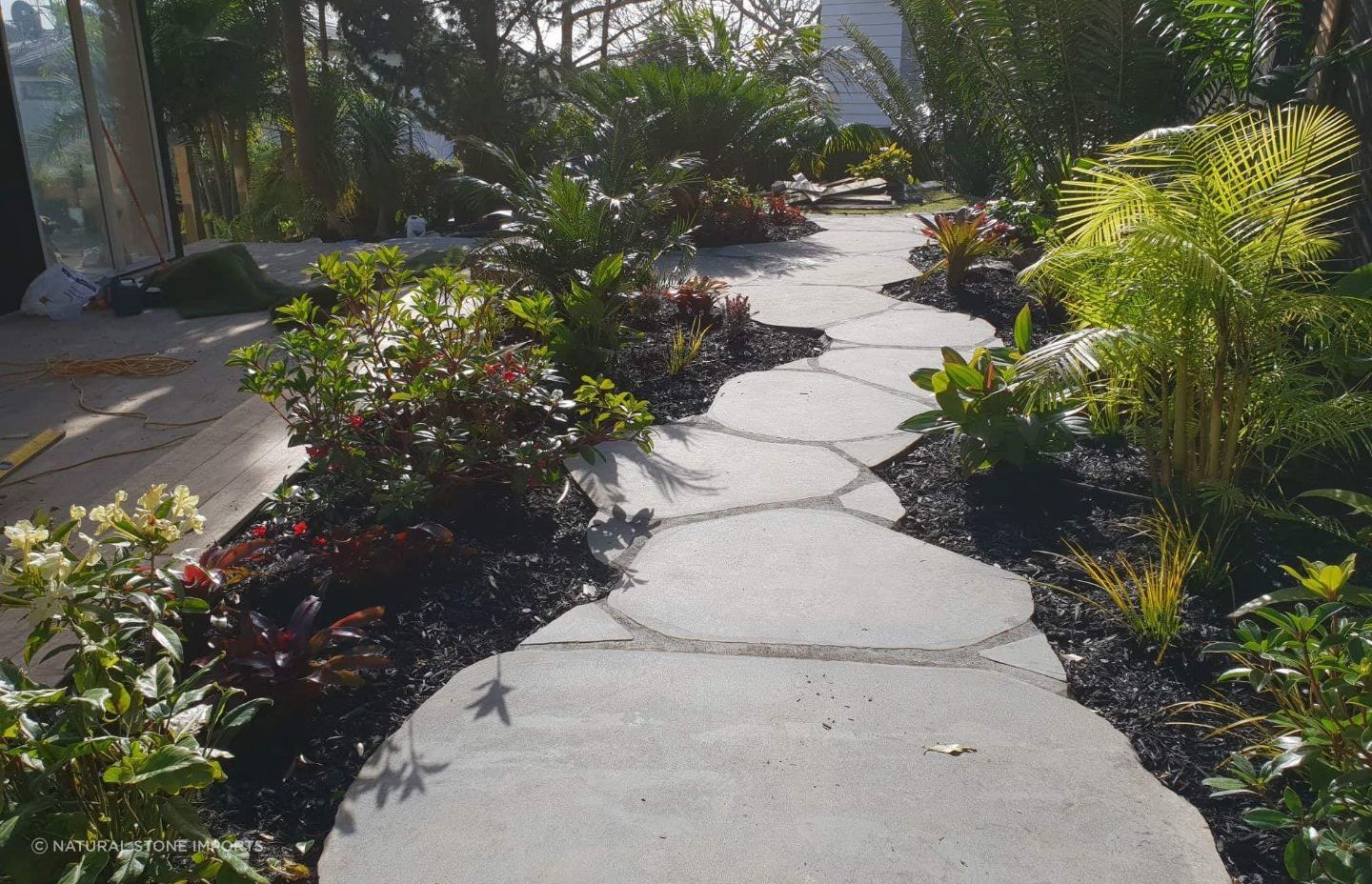 Natural Cut Bluestone Steppers