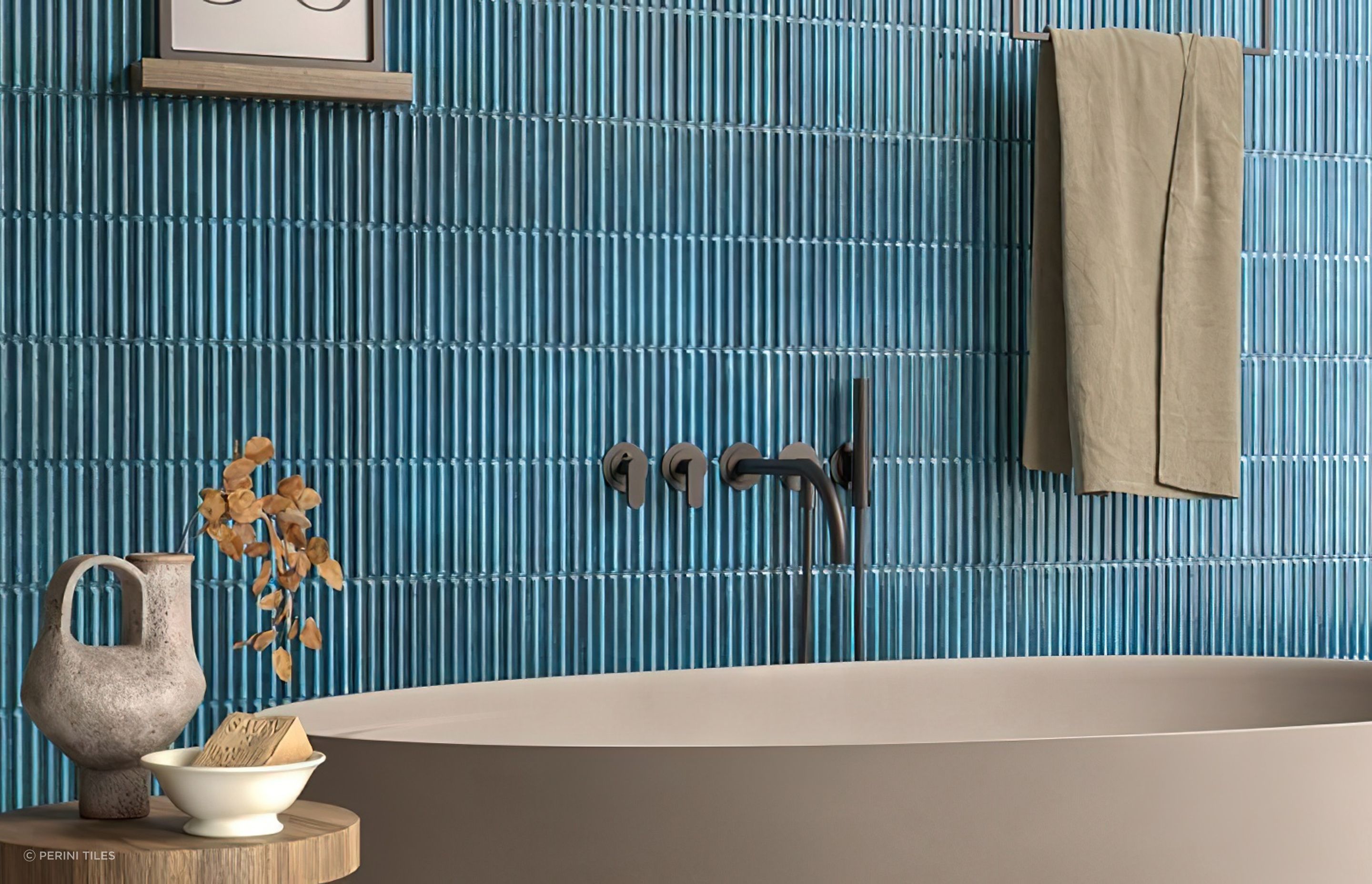 A new addition in our extensive range of designer tiles, Stria is available in a large range of contemporary colour options. Available in a stylish Kit Kat tile and classic square tile format, Stria offers a versatile bathroom tile solution for the home.