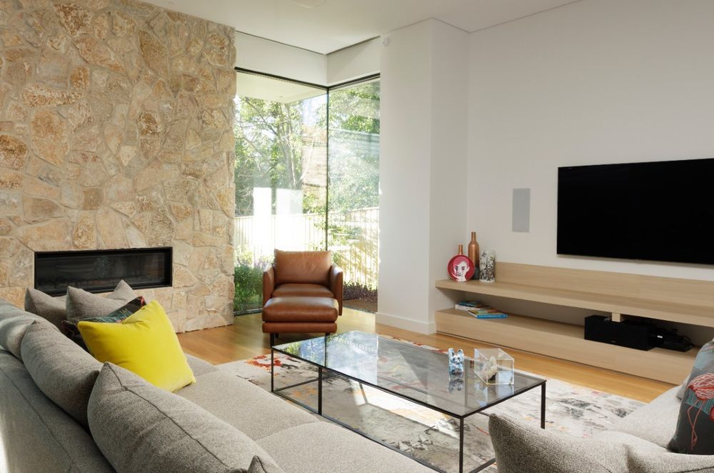 Summit Wall Cladding | Chateau Architects + Builders and Crystal Pools
