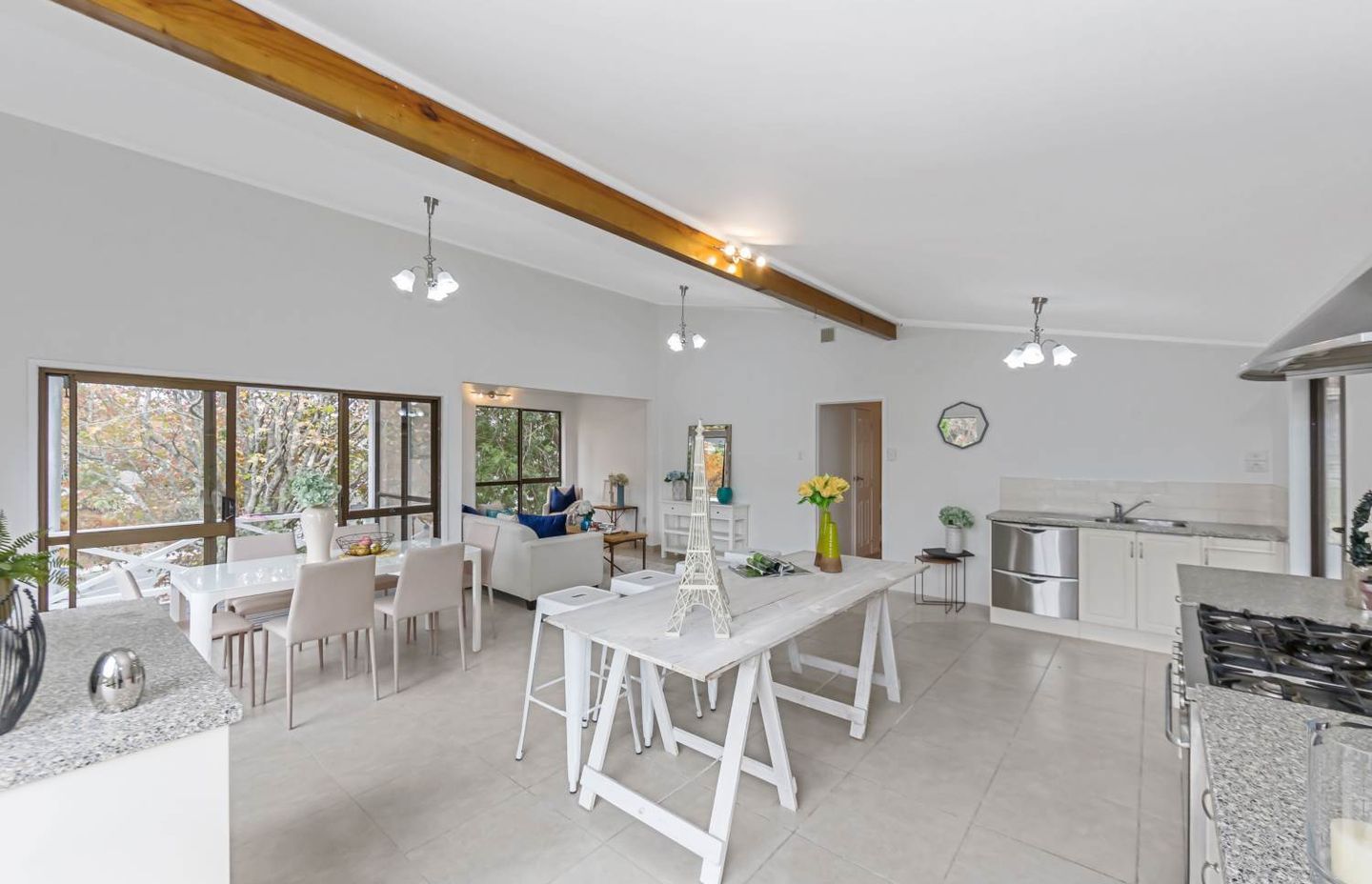 After we completed the painting project in Milford. Painting often adds considerable value and a fresh appeal to any rental property. It is generally the most cost effective way to renovate a home for rental properties.