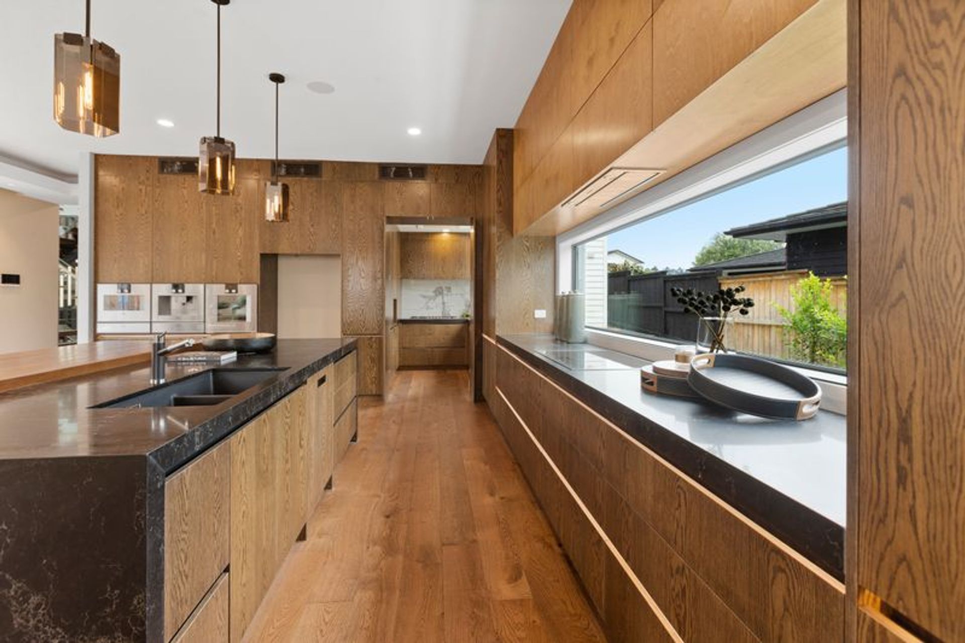 Custom Timber cabinets at Superior Renovations