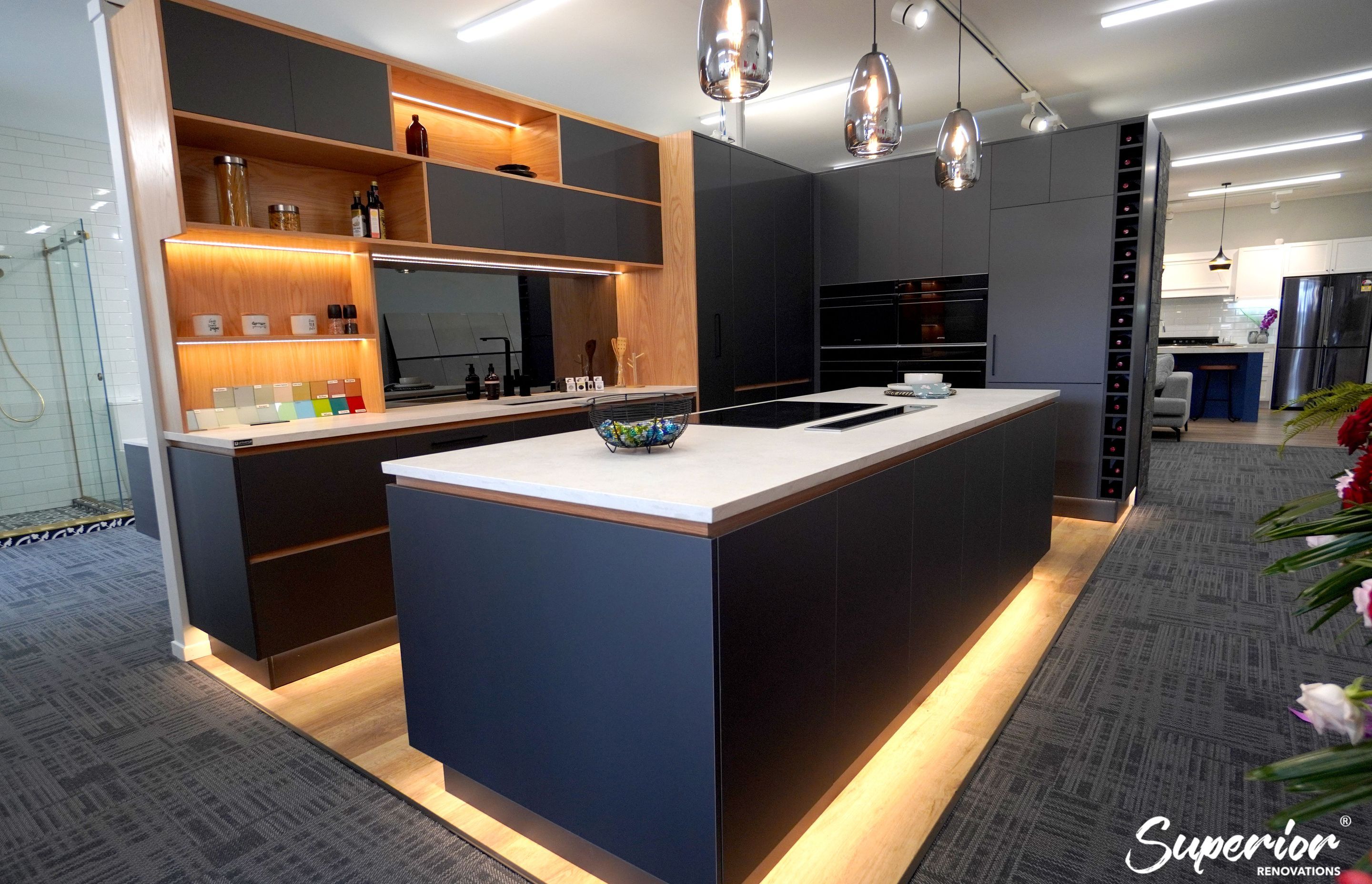 3 KITCHEN DISPLAYS EXPLAINED IN OUR KITCHEN SHOWROOM IN AUCKLAND – KITCHEN DESIGNS + MATERIALS