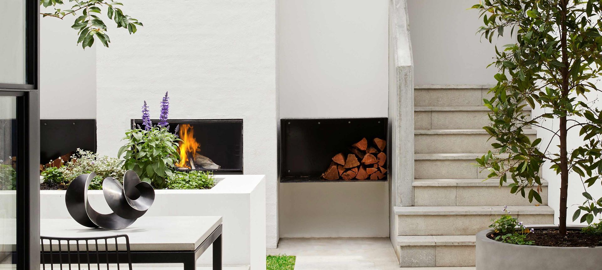 Escea EW5000 Outdoor Wood Fireplace