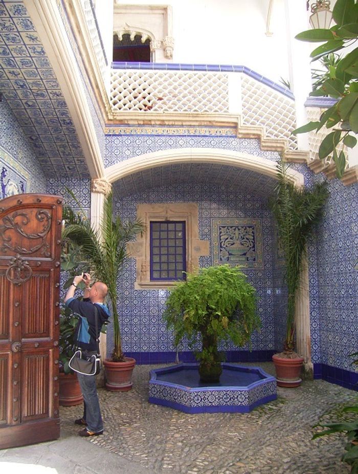 Decorative talavera style tiles can also give your bathroom an authentic Spanish look