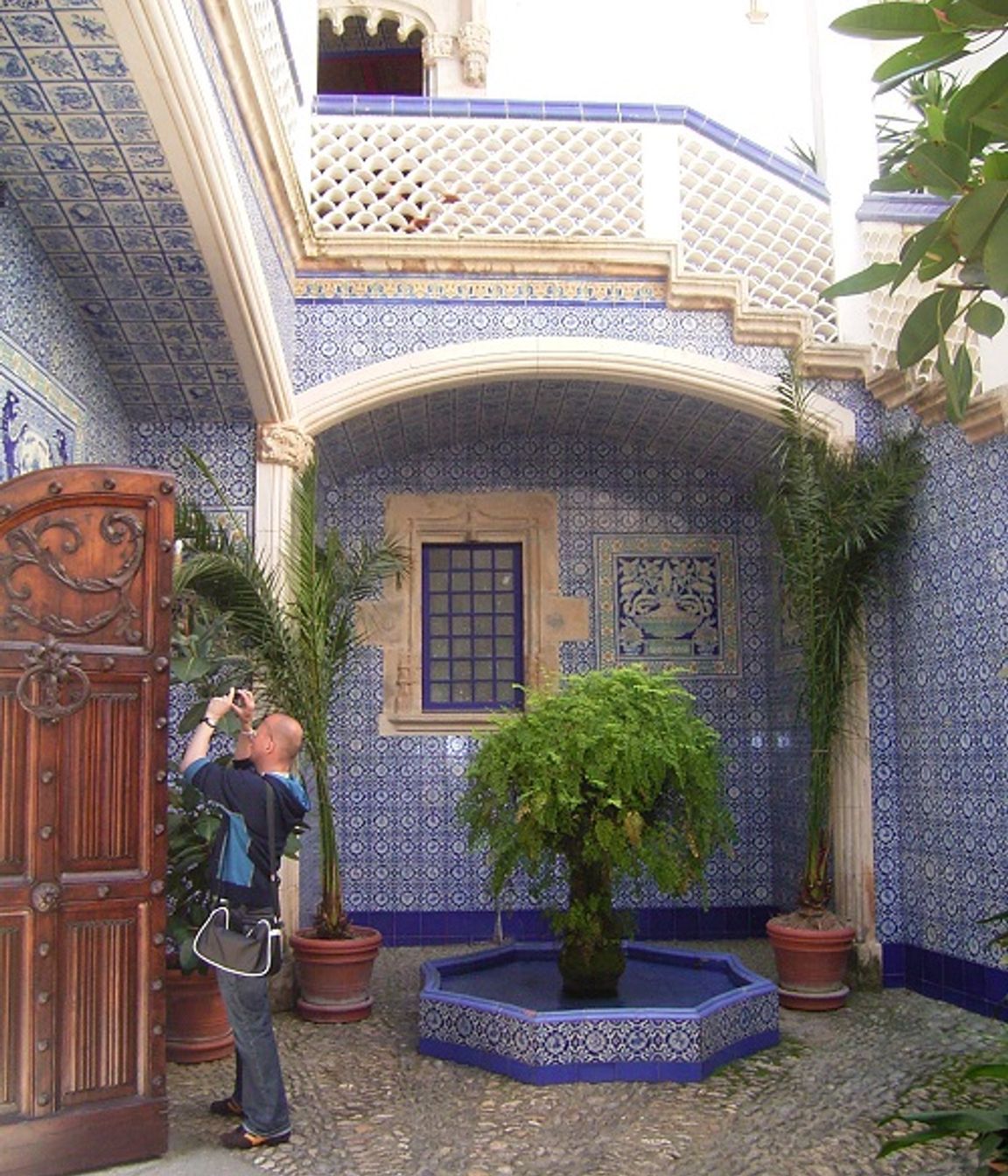 Decorative talavera style tiles can also give your bathroom an authentic Spanish look