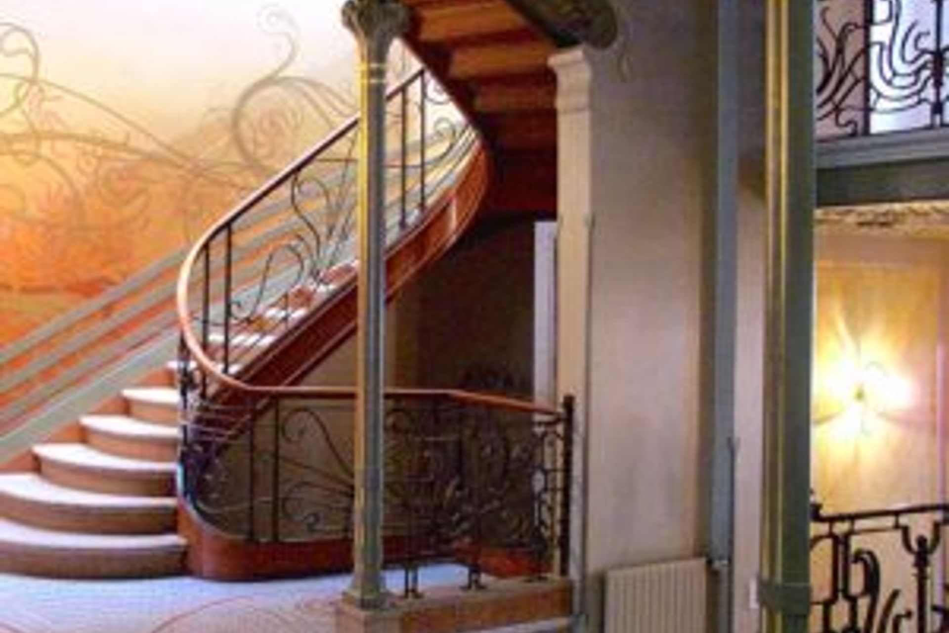 The famous staircase from Victor Horta’s Tassel House is synonymous with Art Nouveau