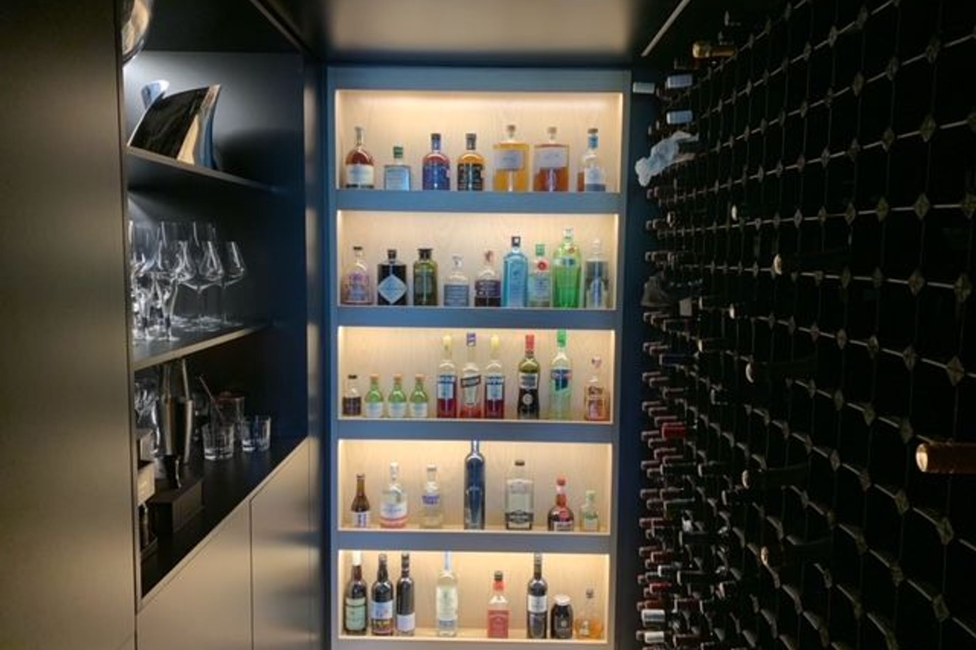 The wine cellar Ballast Point built in Llewellyn St, Balmain