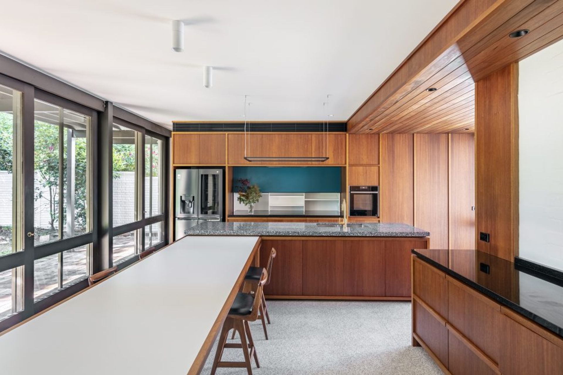 The revamped kitchen. Image Murray Fredericks