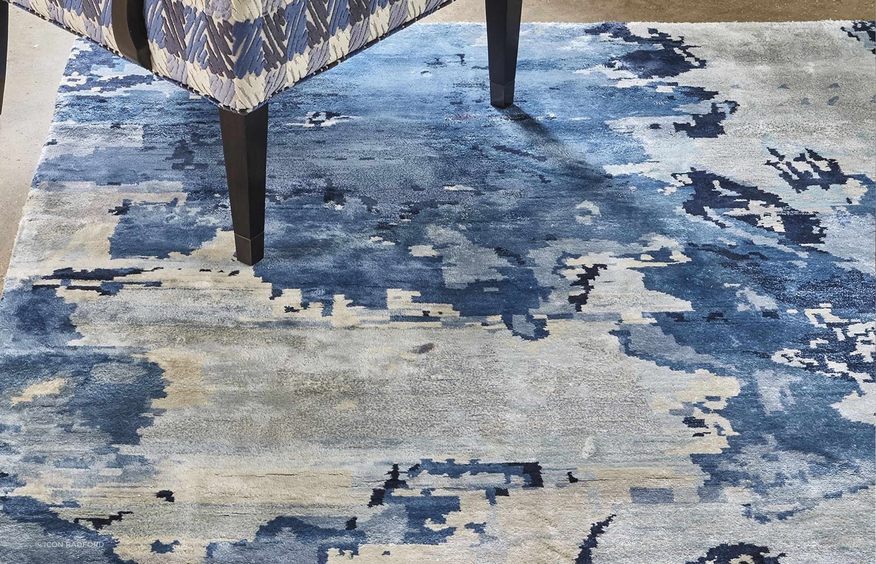 Big Blue Rug by William Yeoward from IconRadford