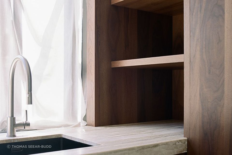 Kilbirnie Residence by Seear-Budd Ross & Woodhaus Joinery | Smoked Walnut Veneer