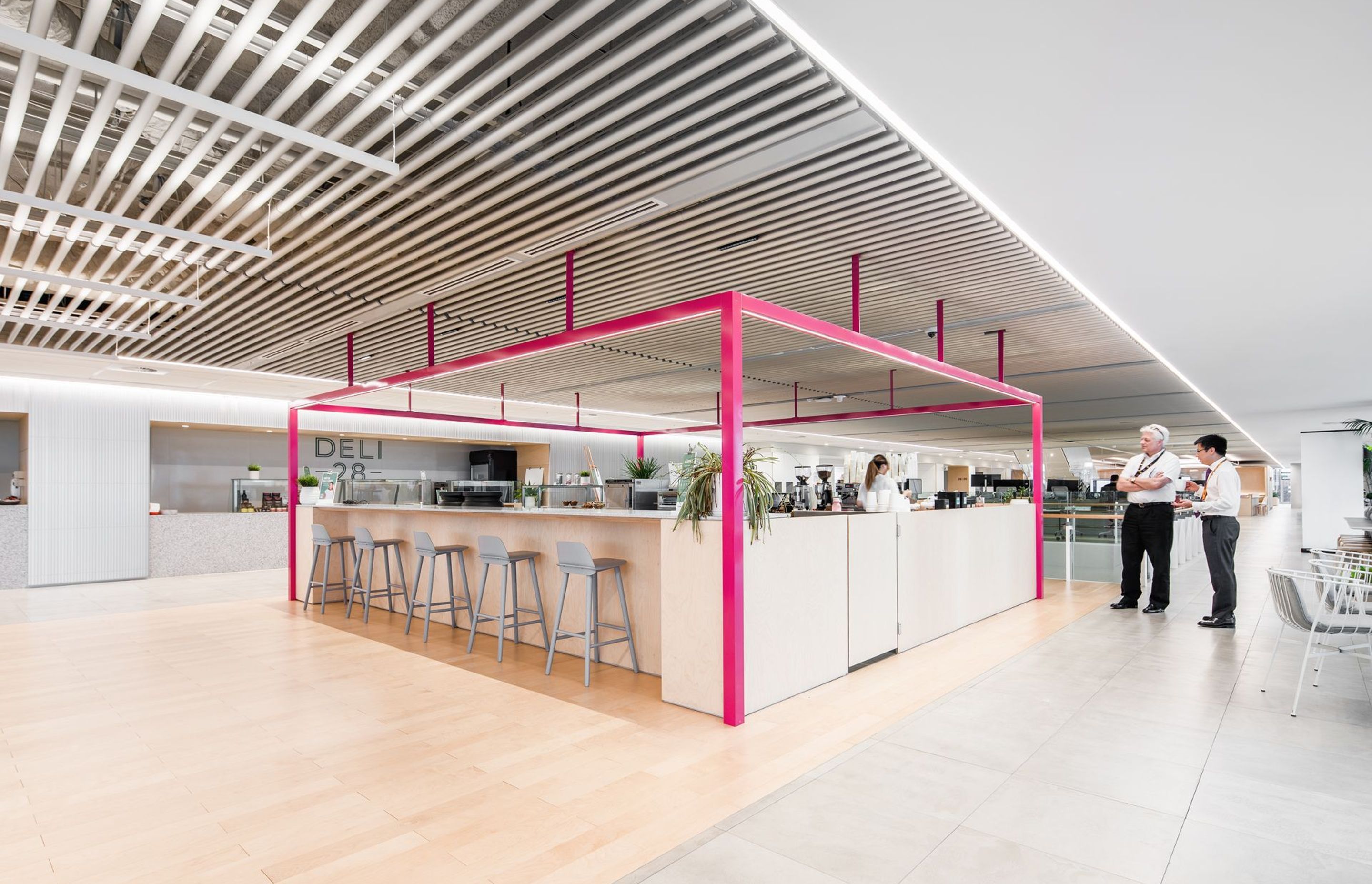 Warm Experiences – NAB Melbourne by Hassell Studios