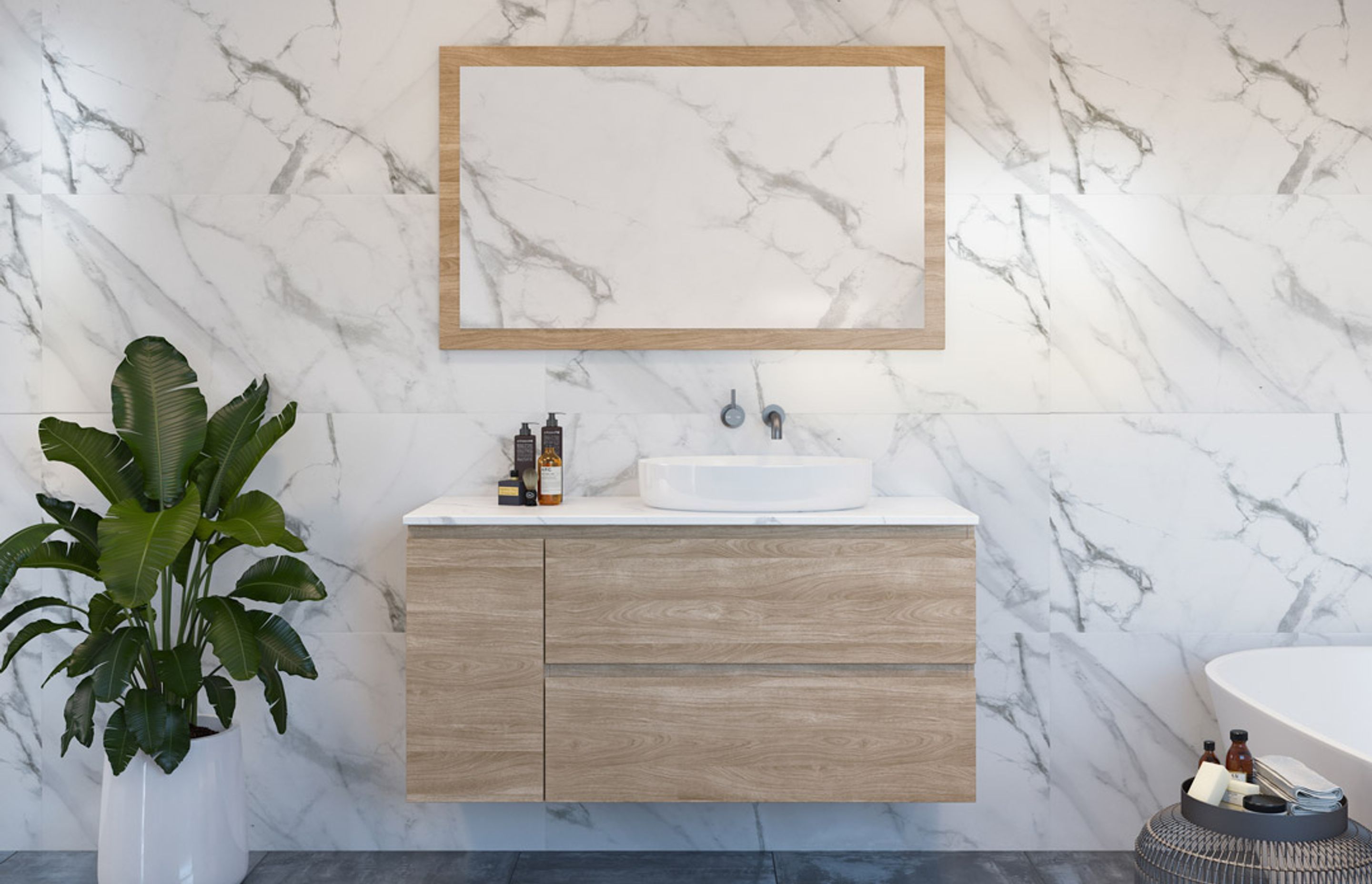 8 popular bathroom vanity materials pros and cons