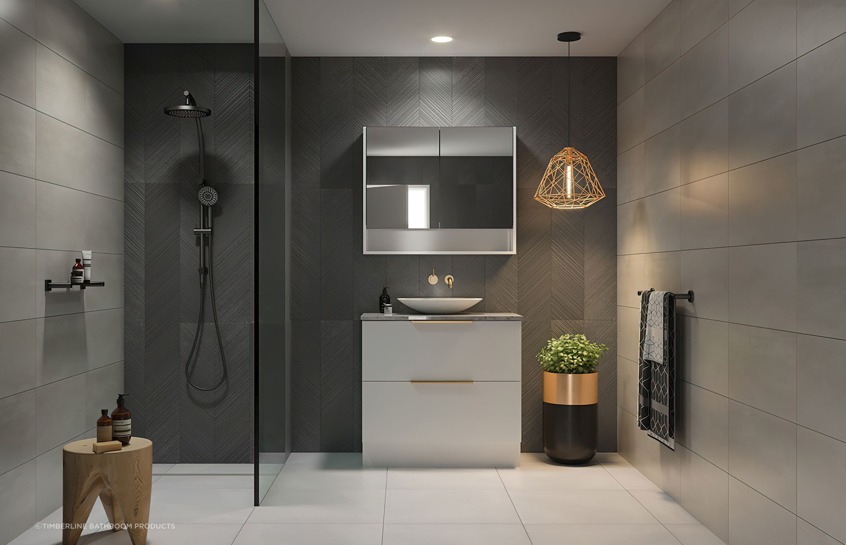 The right shower screen can enhance the overall design of a bathroom.