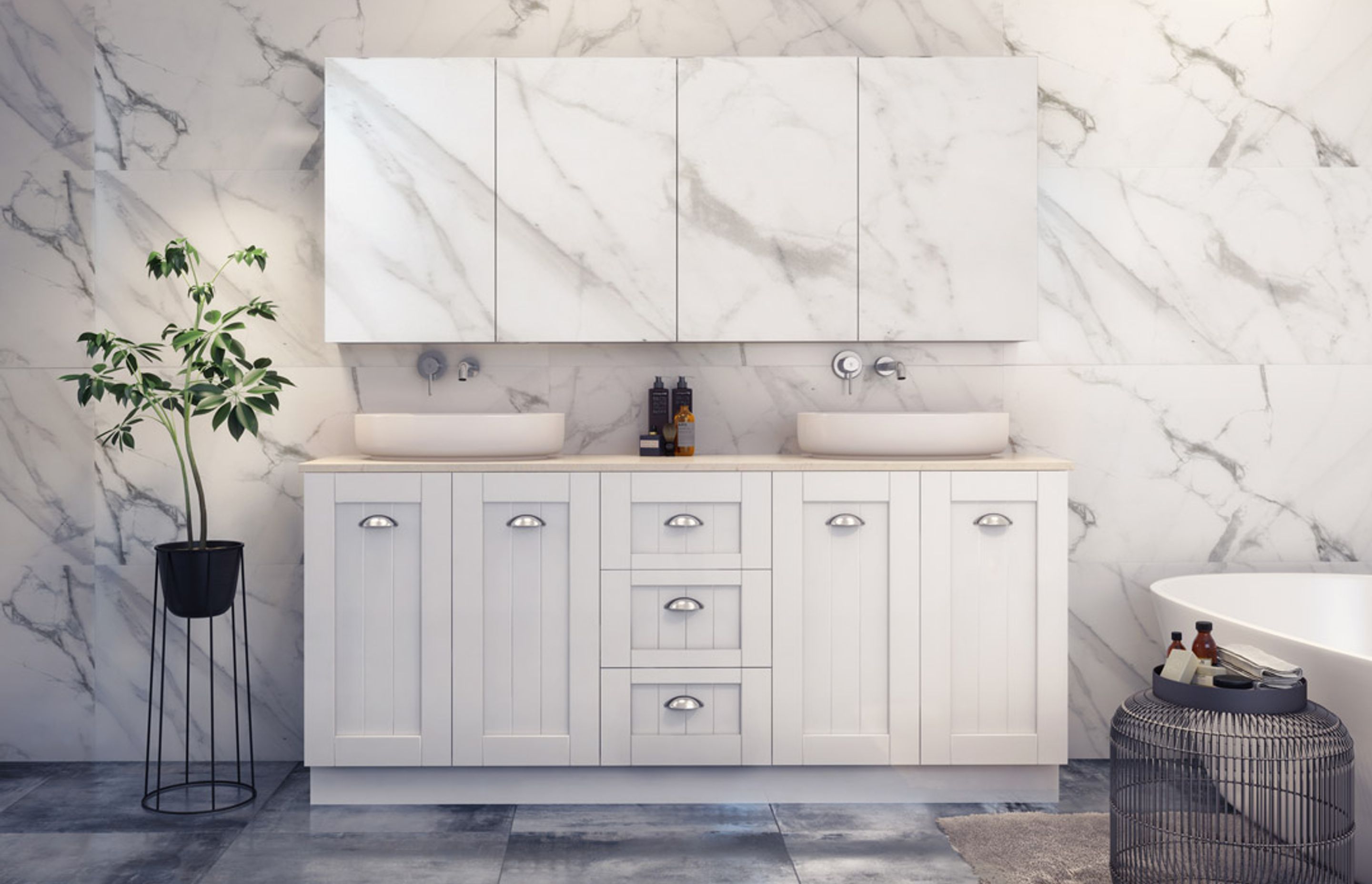 8 popular bathroom vanity materials pros and cons