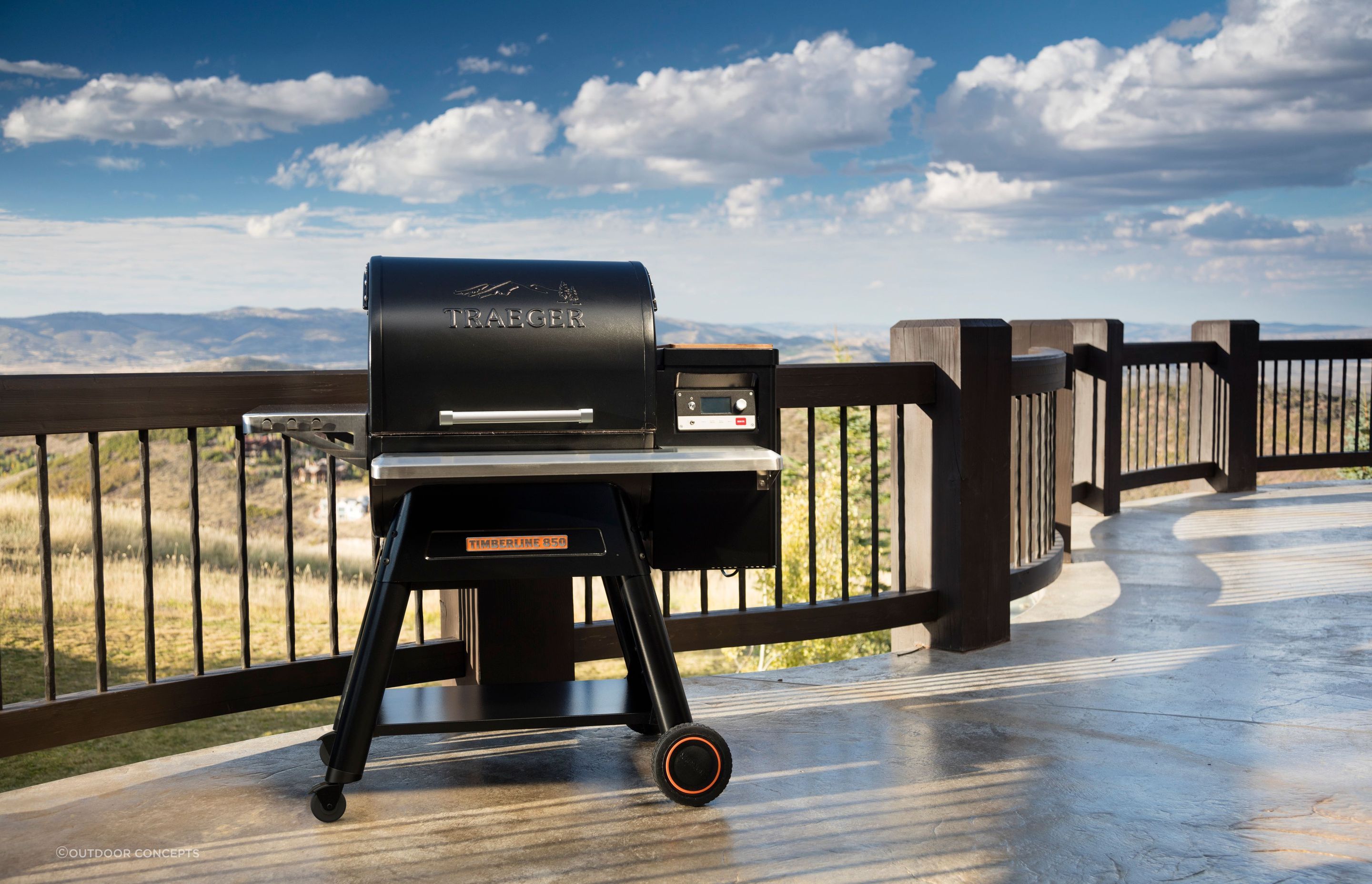 A BBQ that means business - Timberline by Traeger.