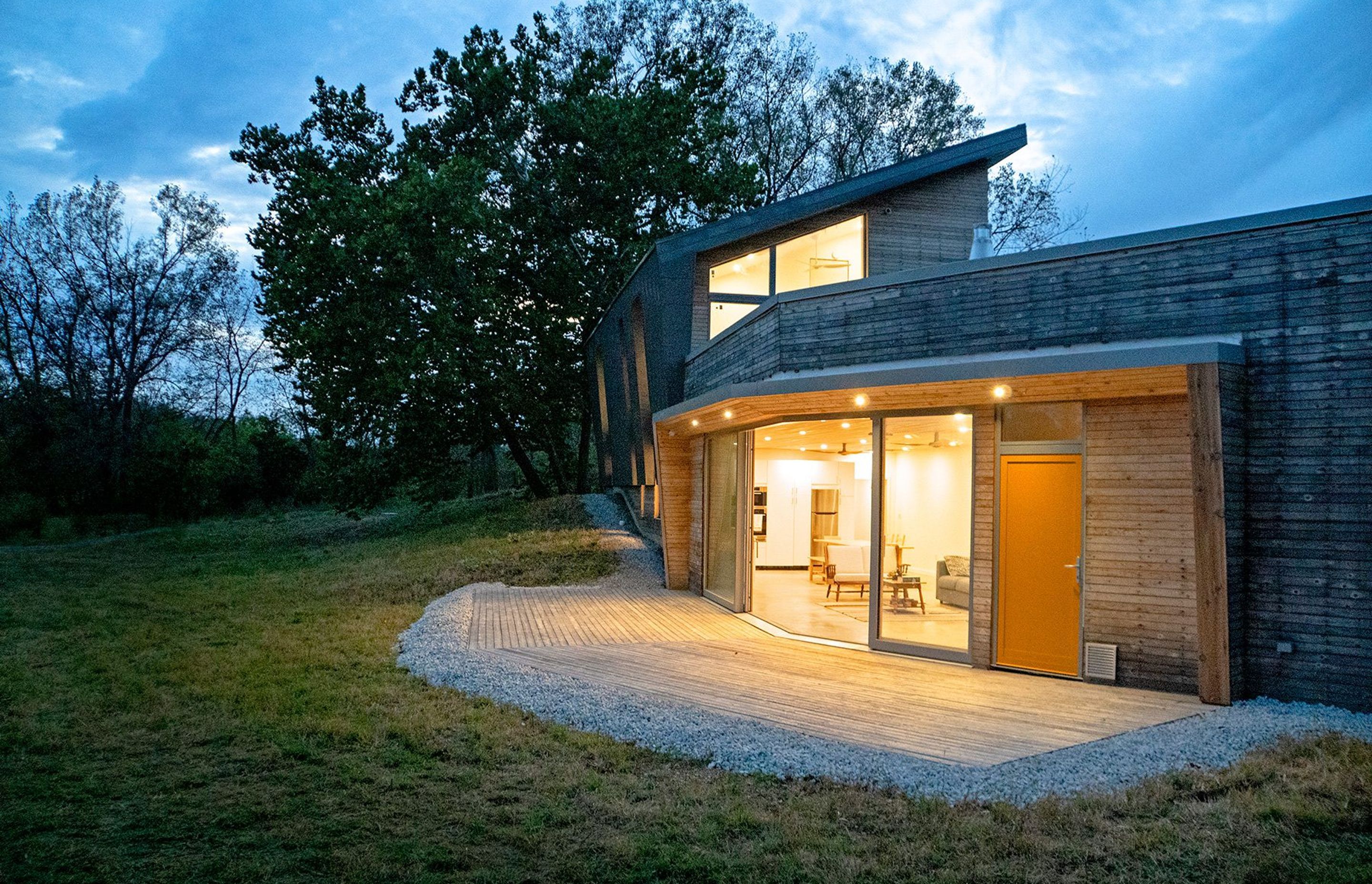The home, post-build. Image courtesy of Sterner Design.