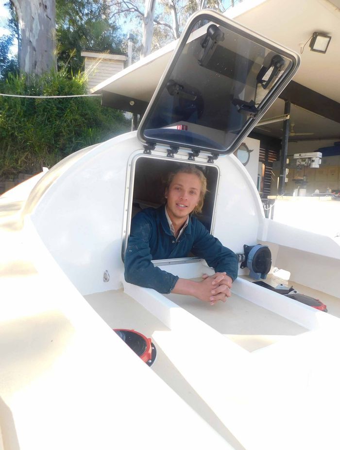 His greatest adventure: Tom will row across Pacific on Responsible Wood