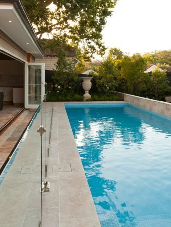 Freestyle Pools | Noce Tumbled Travertine