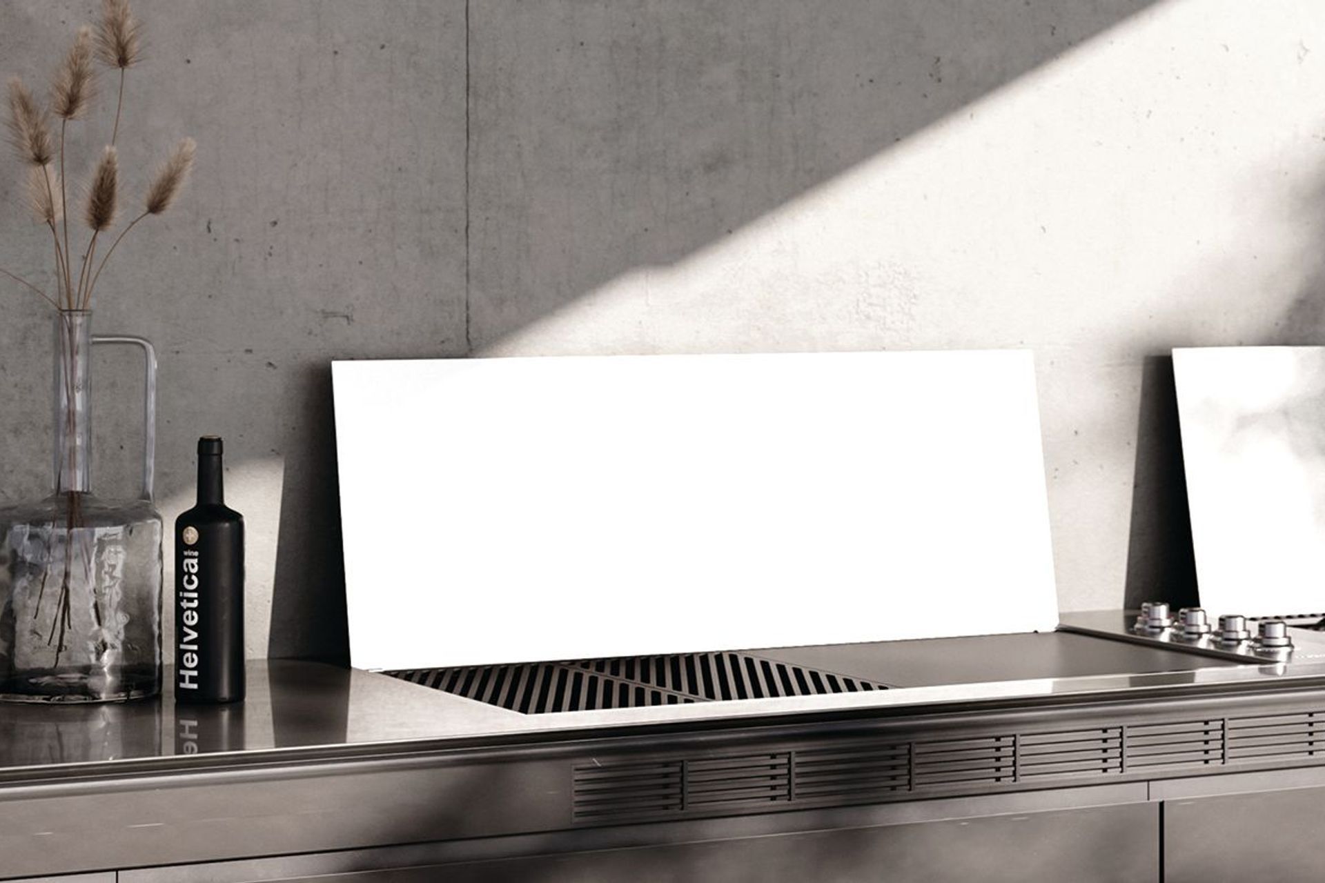 Exterior panels can be installed to improve the appearance of an outdoor oven unit