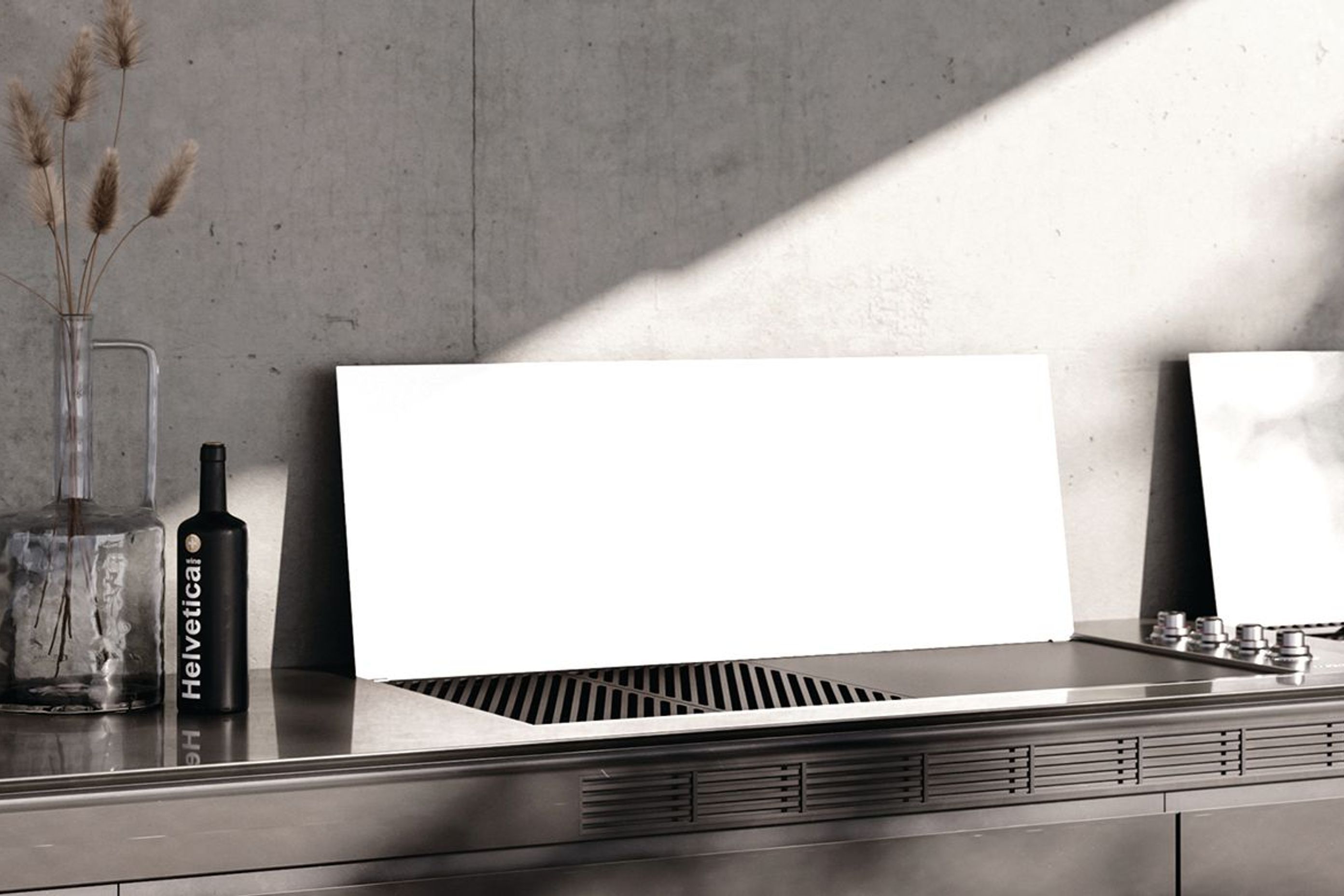Exterior panels can be installed to improve the appearance of an outdoor oven unit