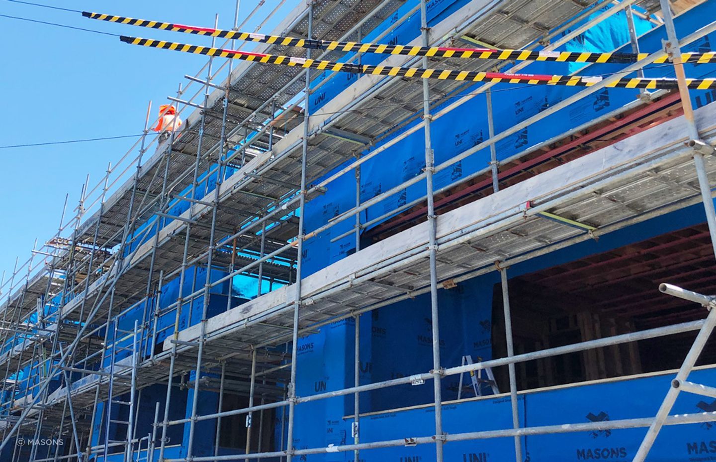 A stronger building wrap to keep construction moving