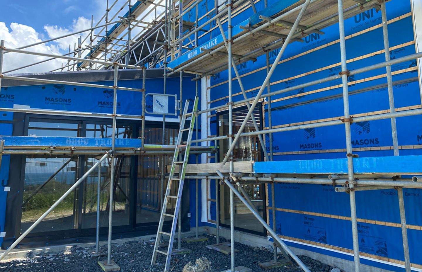 A stronger building wrap to keep construction moving