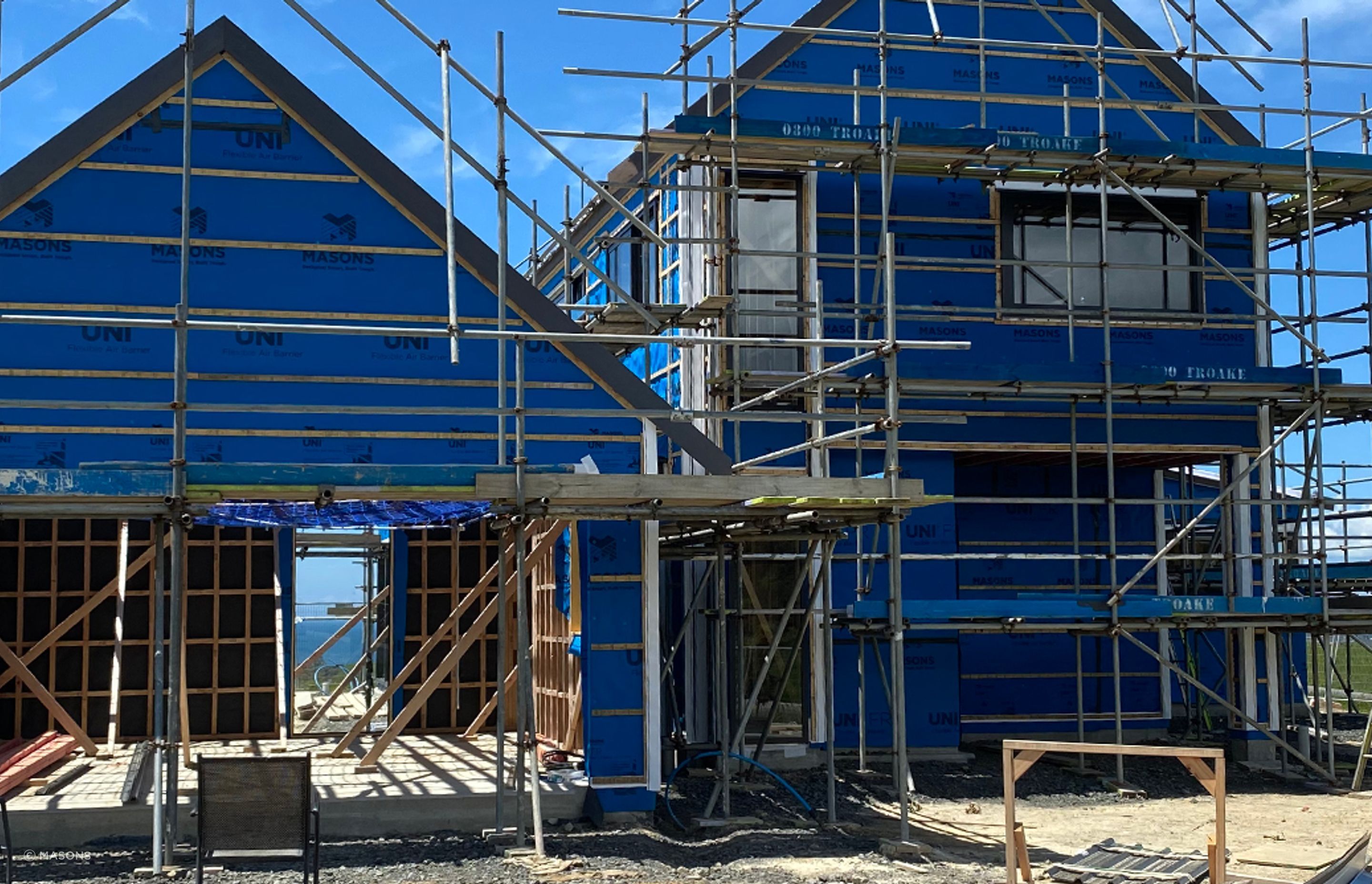 One of your best lines of defence against moisture in a modern, high-performance building is the UNI® Fixed Air Barrier from Masons. We explain how it works.