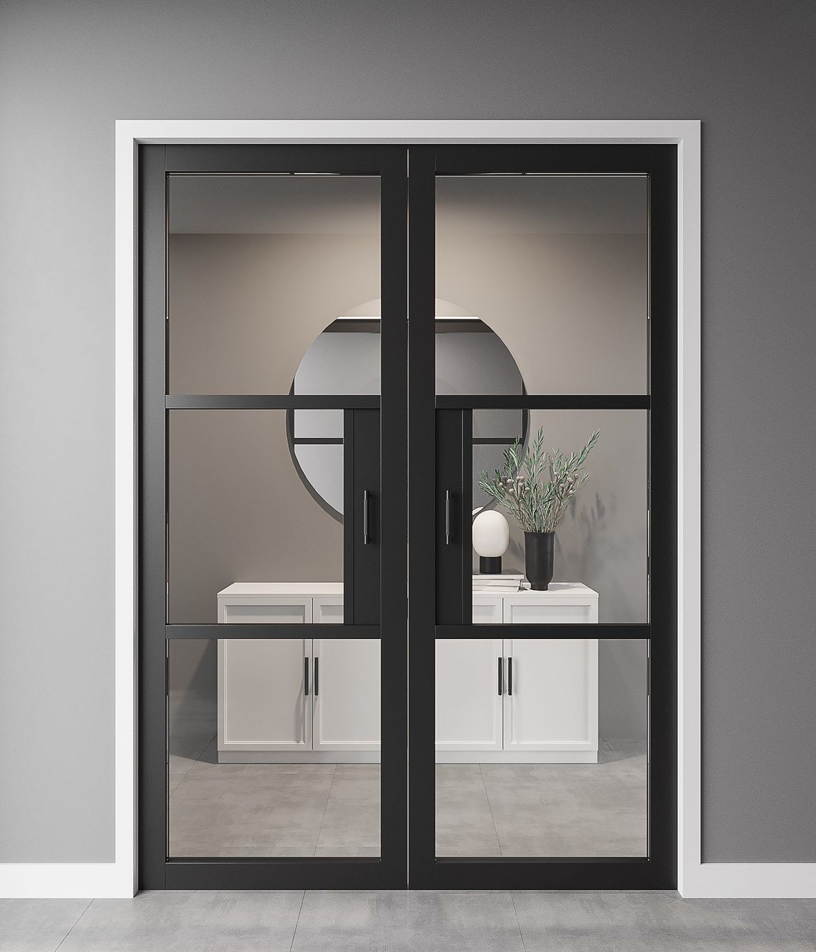 The Vertex cabinet handle is versatile and can be used for multiple applications.