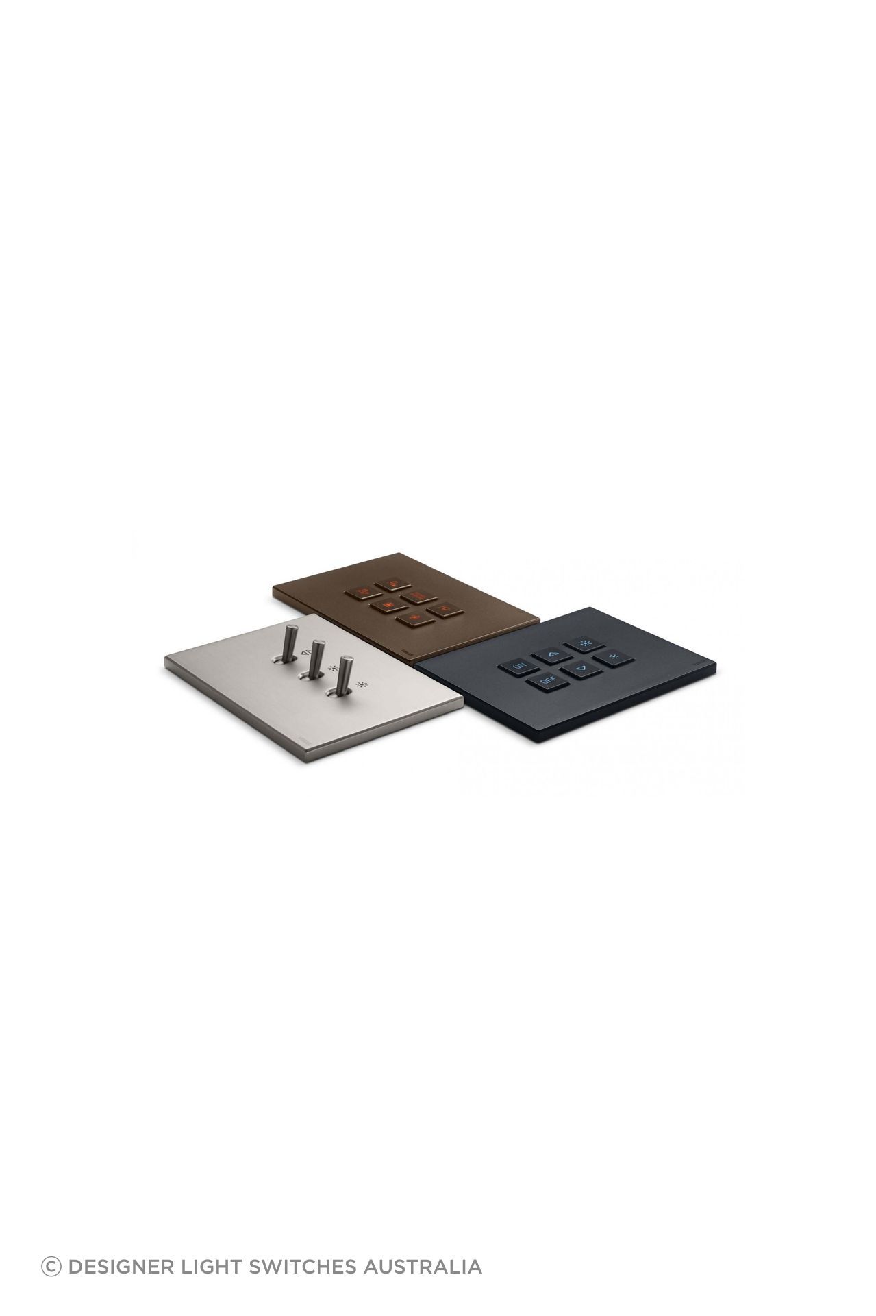 The Eikon, Vintage Flat, Exe and Plana can all be integrated into your home automation setup
