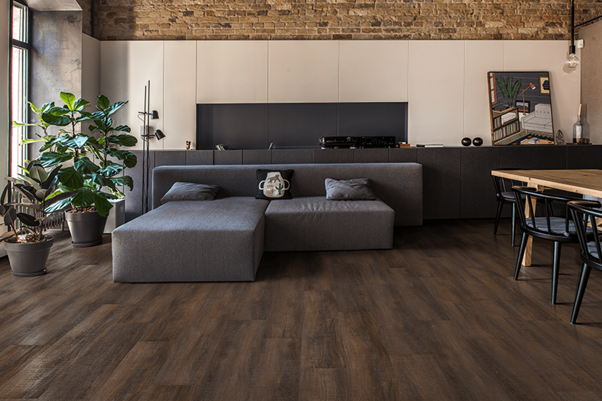Available in eight styles, the Kährs Luxury Tiles timber-look range is based on the company's real wood options.