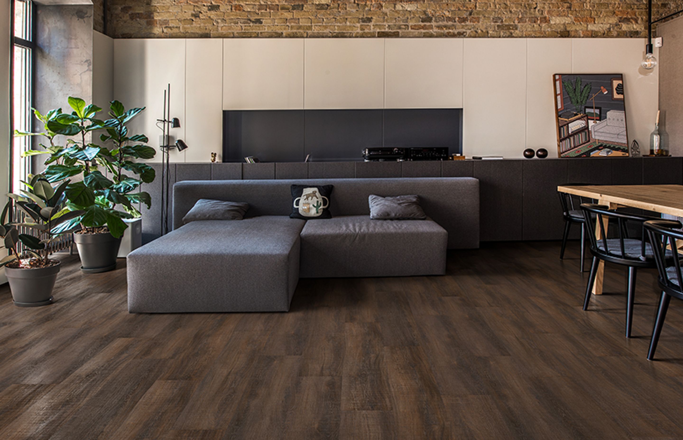Available in eight styles, the Kährs Luxury Tiles timber-look range is based on the company's real wood options.