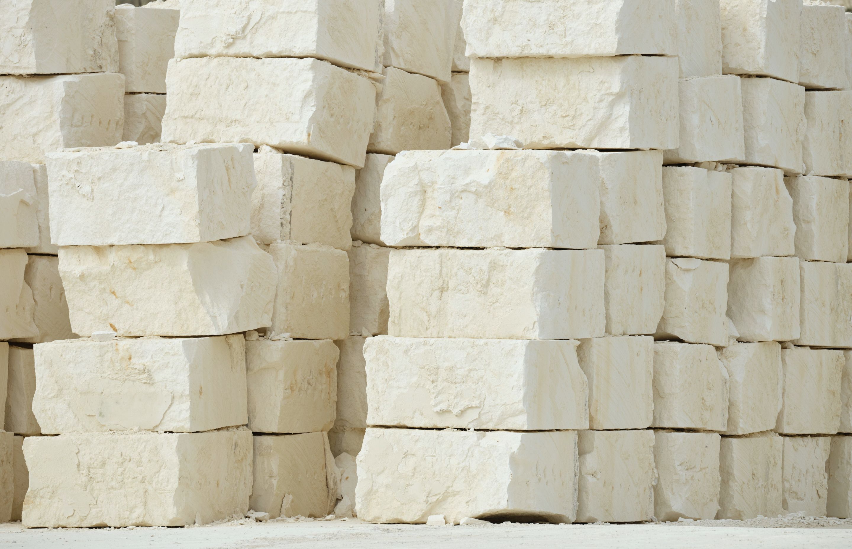 Limestone has been used in architecture for centuries due to its longevity and aesthetic appeal.