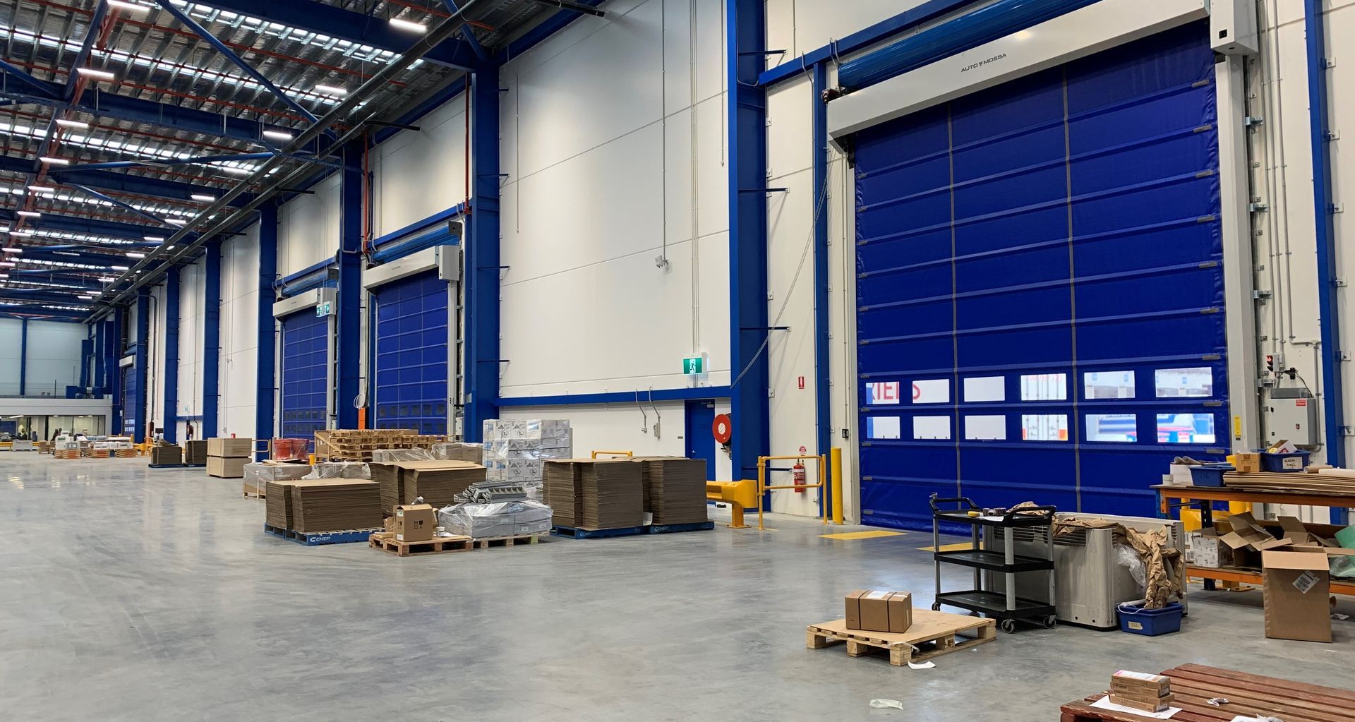 Mainfreight Epping Victoria - AUTO MOSSA HYPERGLIDE HD High Speed Roller Door