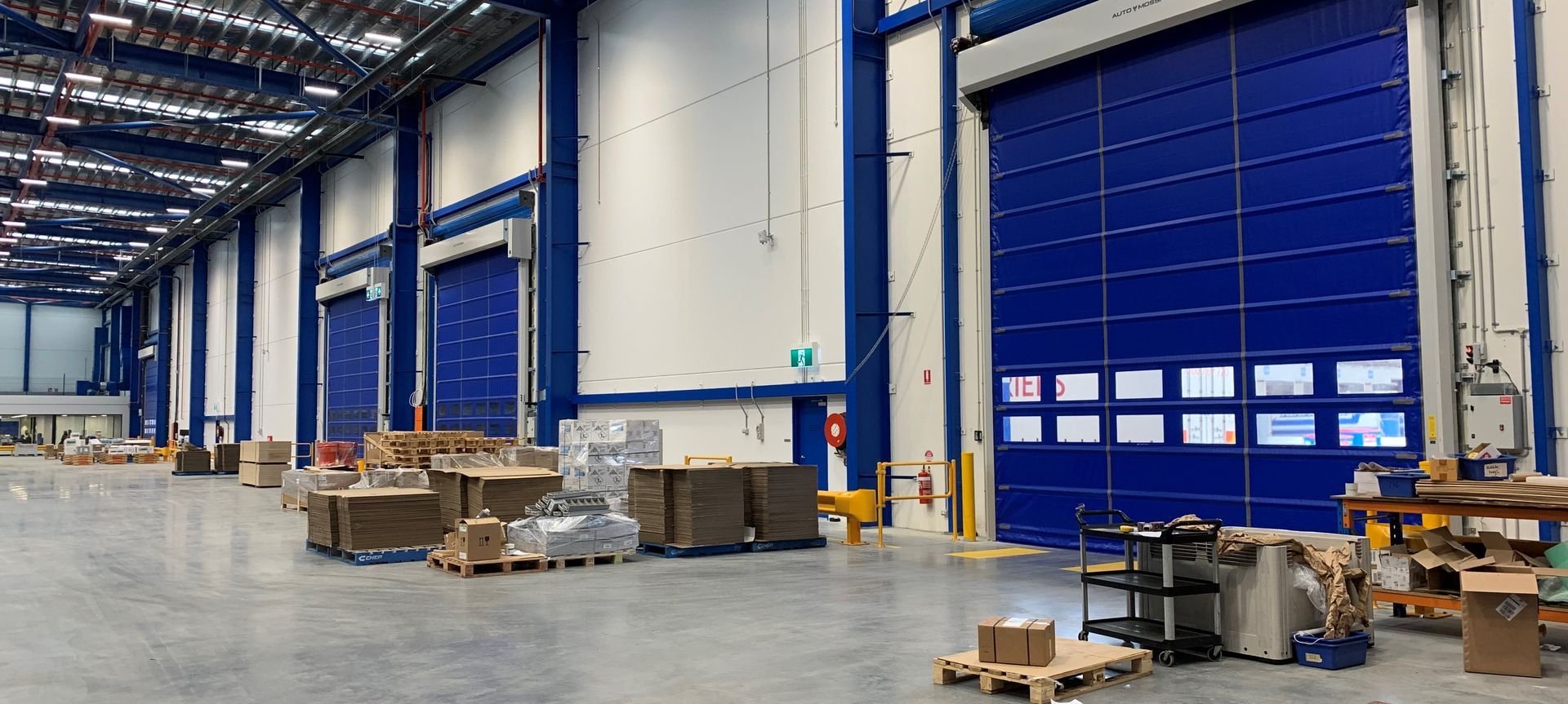 Mainfreight Epping Victoria - AUTO MOSSA HYPERGLIDE HD High Speed Roller Door