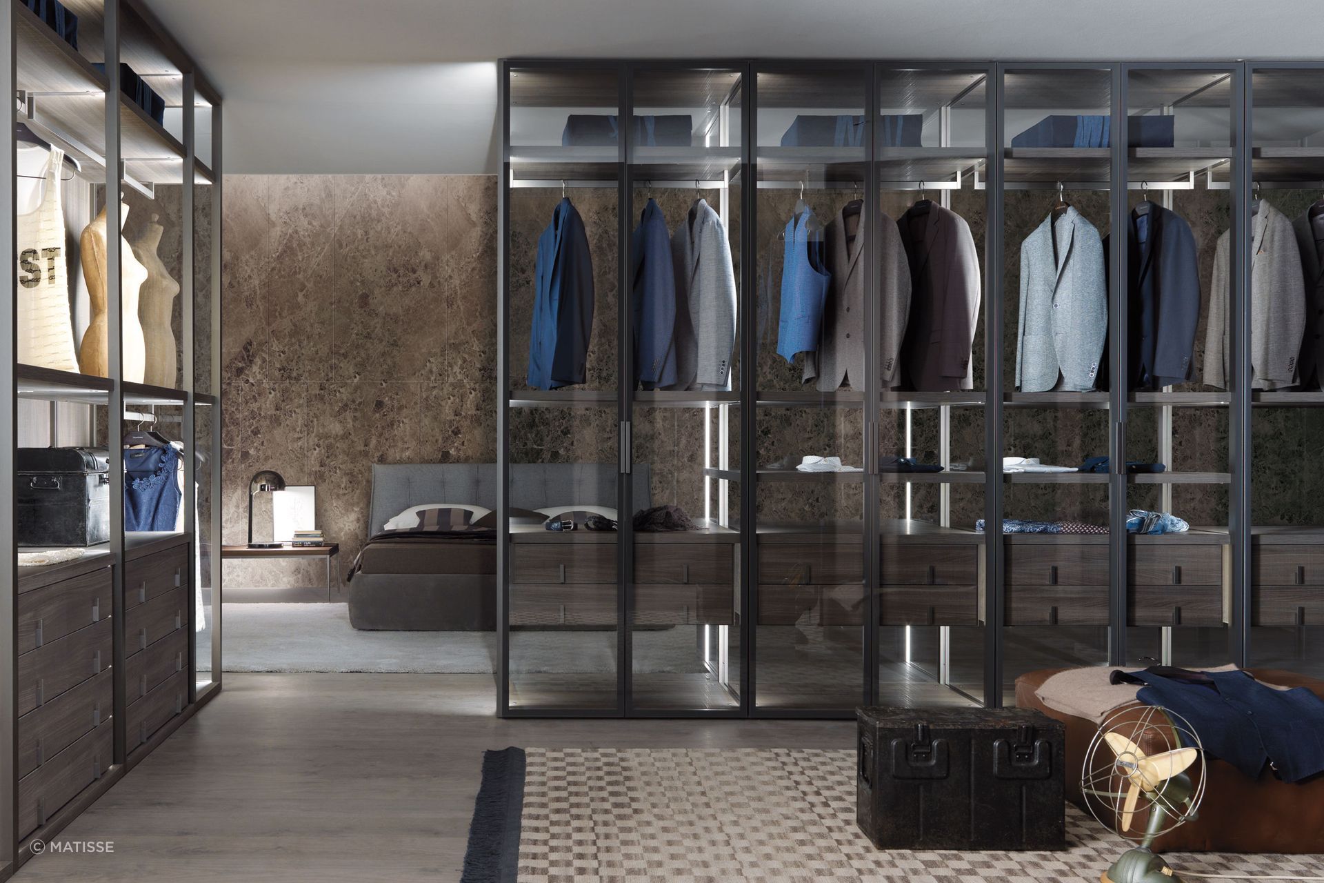 Designer Wardrobe Systems from Matisse