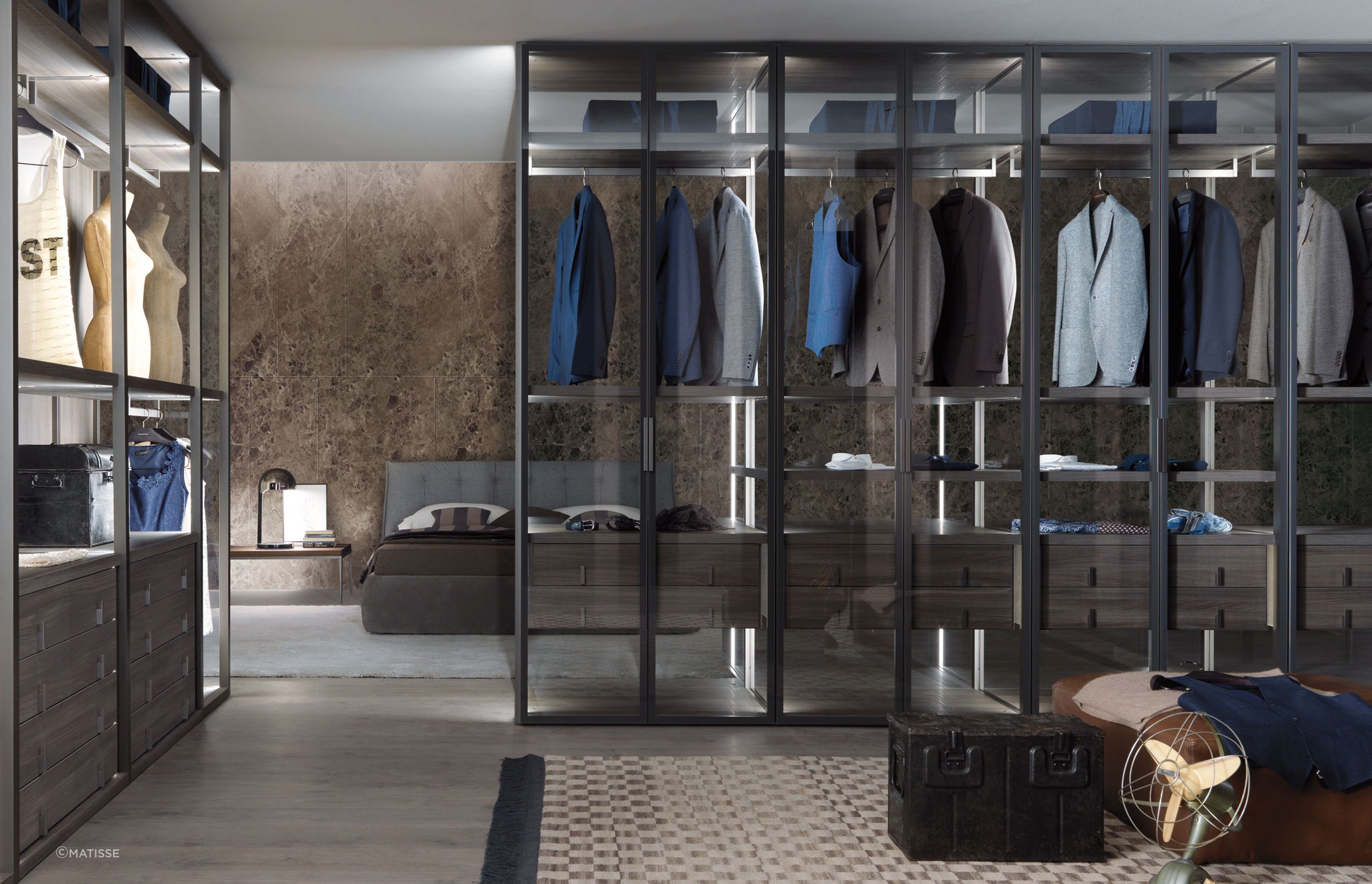 Designer Wardrobe Systems from Matisse