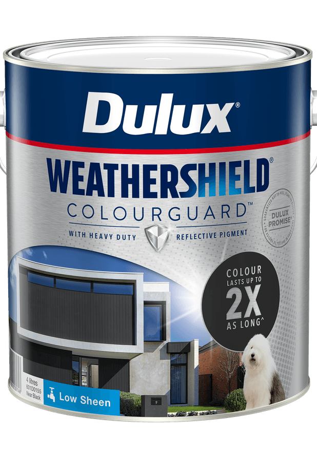 Dulux® Weathershield® ColourGuard™ for superior colour fade resistance